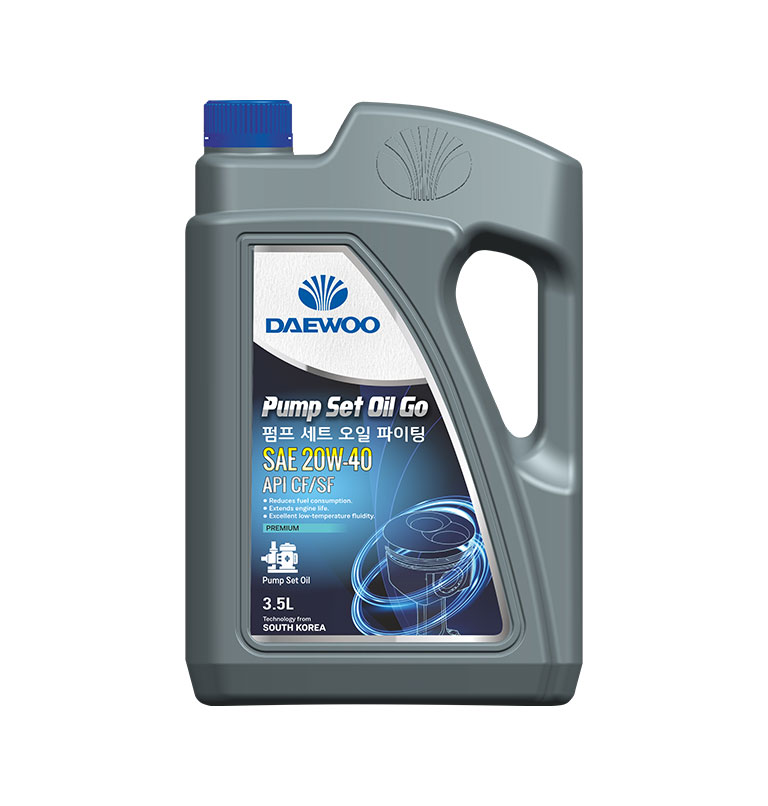 Daewoo Pump Set Oil Go SAE 20W-40 API CF/SF