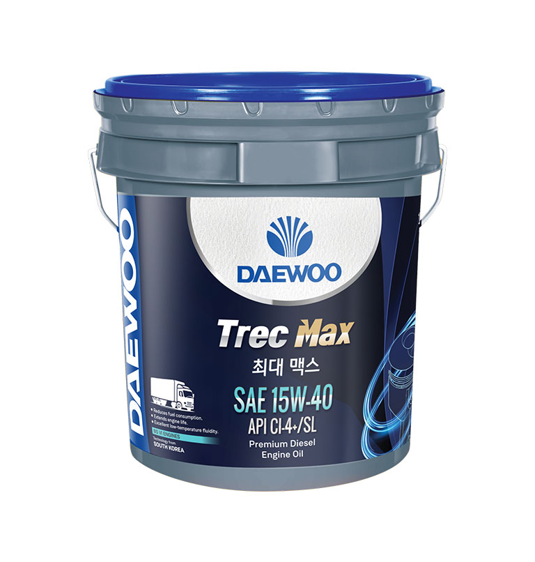 Daewoo Trec Max SAE 15W-40 API CI-4+/SL