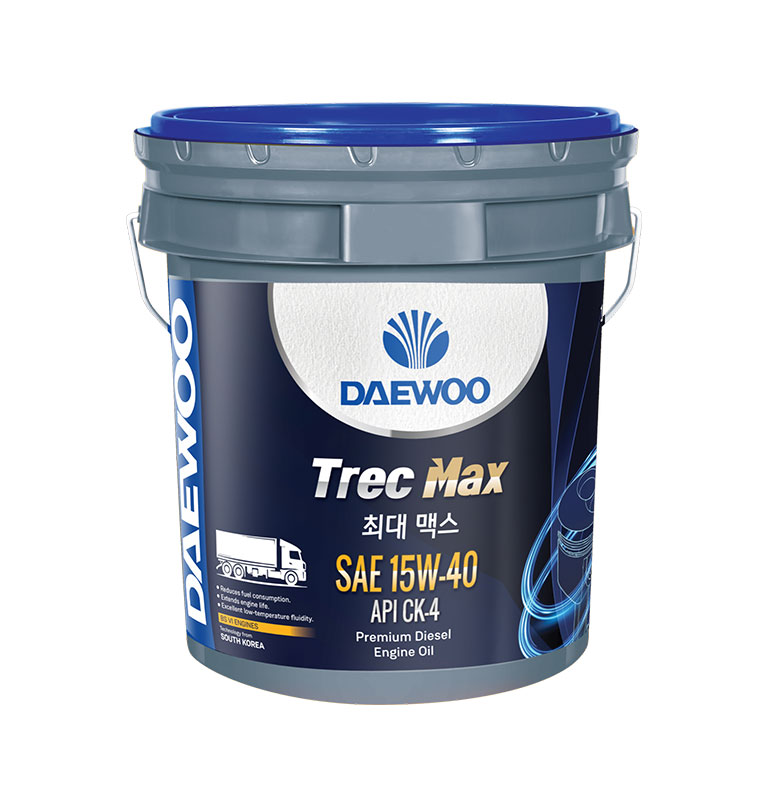 Daewoo Trec Max SAE 15W-40 API CK-4