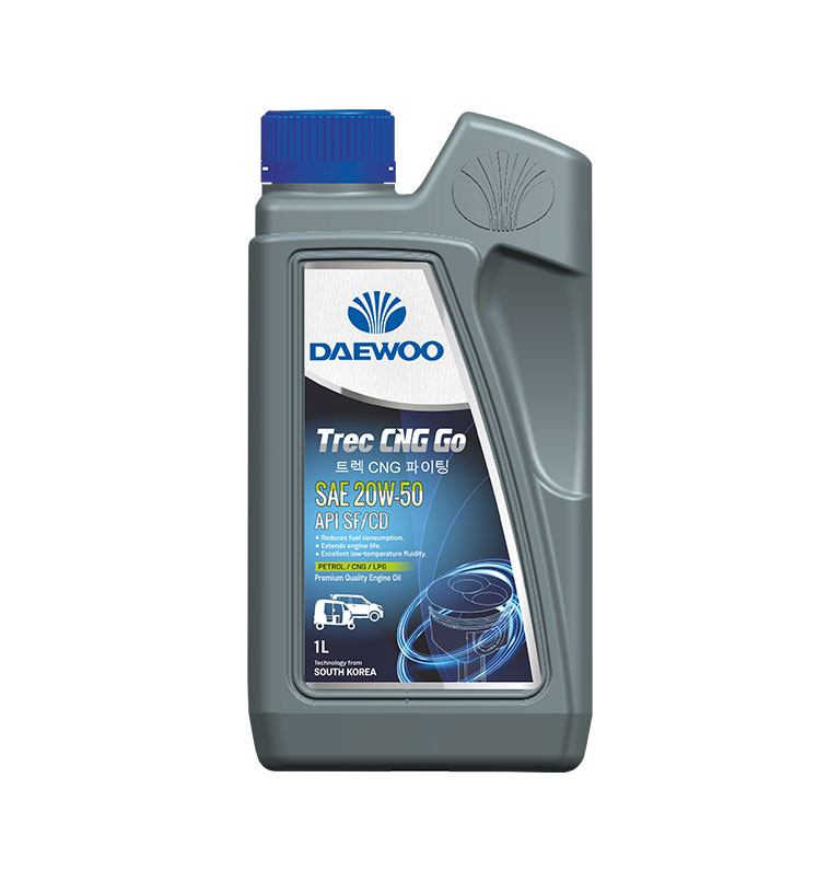 Daewoo Trec CNG Go SAE 20W-50 API SF/CD