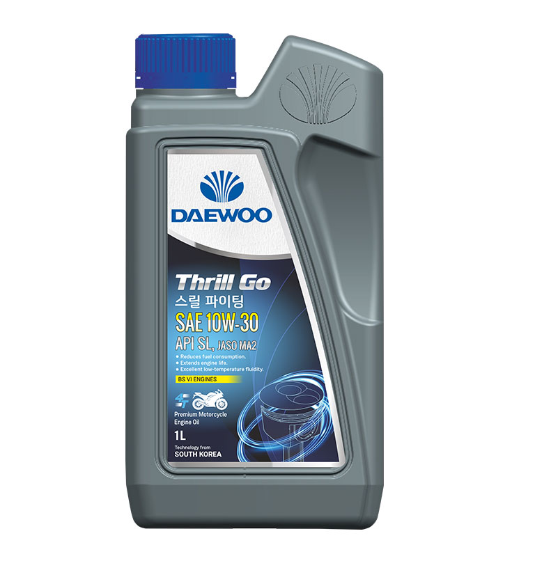 Daewoo Thrill Go SAE 10W-30 API SL, JASO MA2